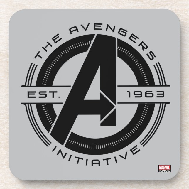 Avengers Classics | Avengers Initiative Lens Logo Beverage Coaster (Front)