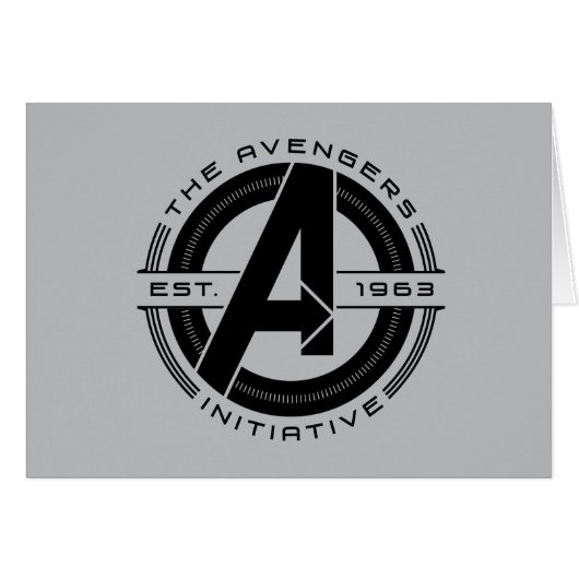 Avengers Classics | Avengers Initiative Lens Logo Cards (Front Horizontal)