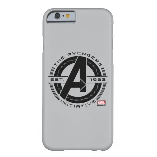 Avengers Classics  Avengers Initiative Lens Logo Barely There iPhone 6 Case