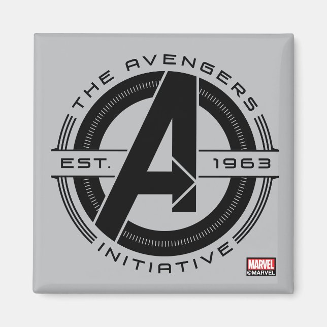 Avengers Classics | Avengers Initiative Lens Logo Magnet (Front)