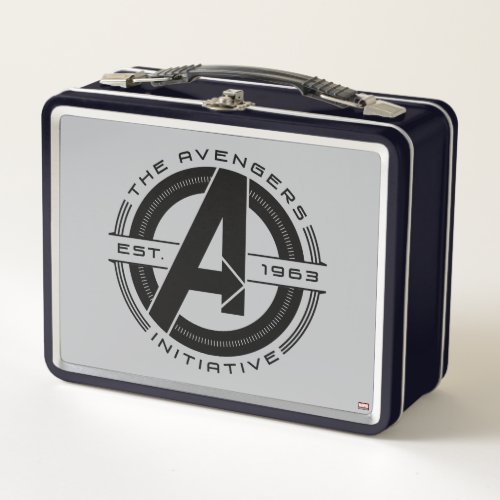 Avengers Classics  Avengers Initiative Lens Logo Metal Lunch Box