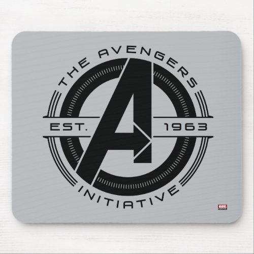 Avengers Classics  Avengers Initiative Lens Logo Mouse Pad