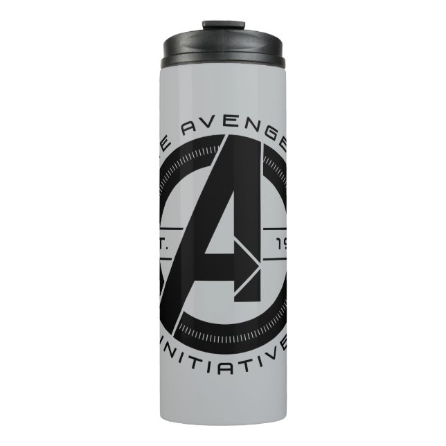 Avengers Classics | Avengers Initiative Lens Logo Thermal Tumbler (Front)