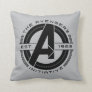 Avengers Classics | Avengers Initiative Lens Logo Throw Pillow