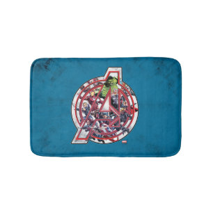 Avengers Classics Avengers Inside Logo Bath Mat