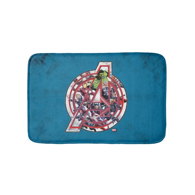 Avengers Classics | Avengers Inside Logo Bath Mat (Front)