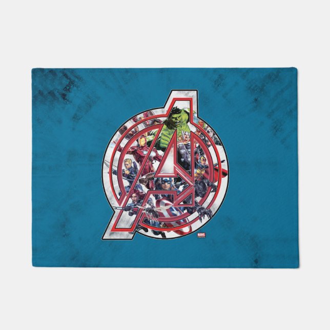 Avengers Classics | Avengers Inside Logo Doormat (Front)