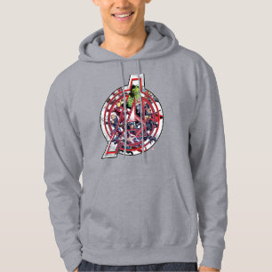 Avengers Classics Avengers Inside Logo Hoodie