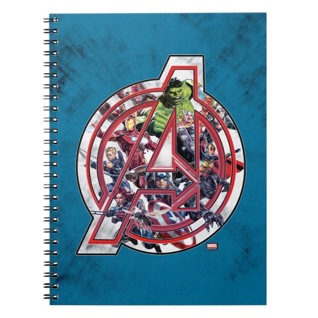 Avengers Classics | Avengers Inside Logo Notebook (Front)