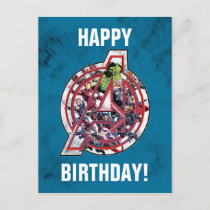 Avengers Classics Avengers Inside Logo Postcard