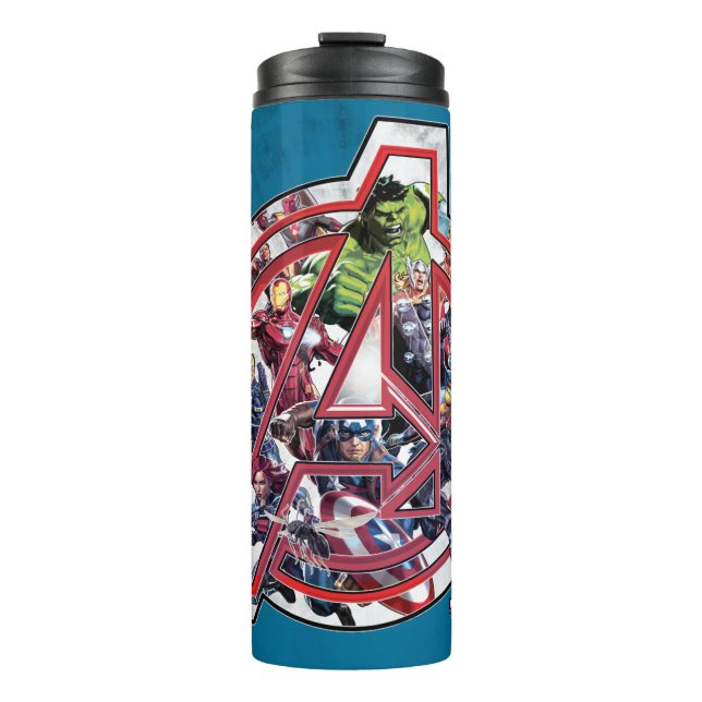 Avengers Classics | Avengers Inside Logo Thermal Tumbler (Front)
