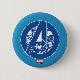 Avengers Classics   Avengers Outlines In logo Button