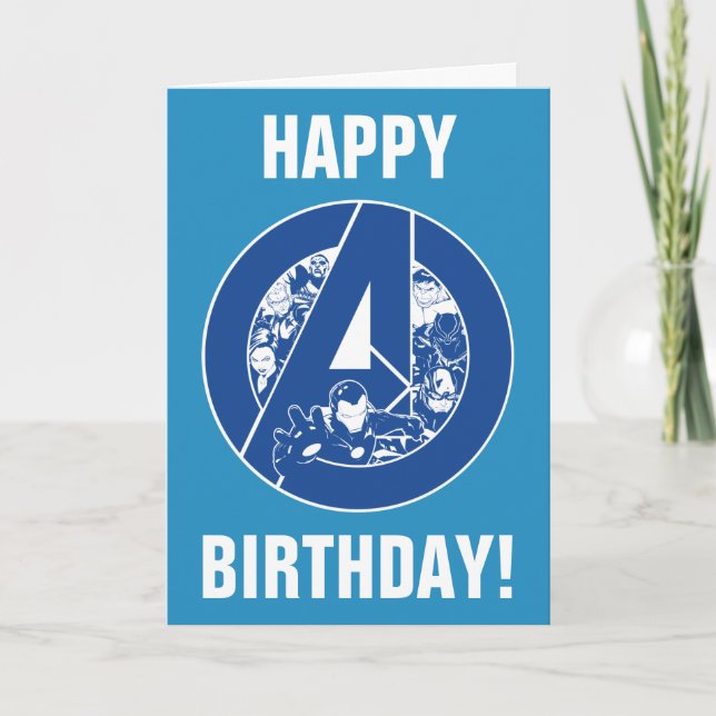 Avengers Classics | Avengers Outlines In logo Card (Front)