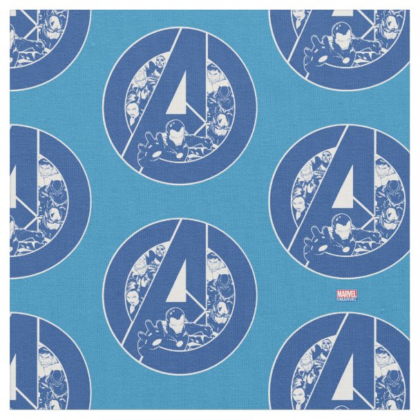 Avengers Classics | Norse Loki Graphic Fabric | Zazzle