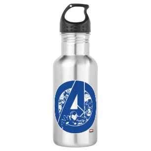 Avengers Classics Avengers Outlines In logo Stainless Steel Water Bottle