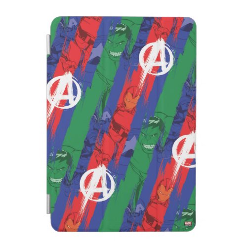 Avengers Classics  Avengers Paint Stripes Pattern iPad Mini Cover