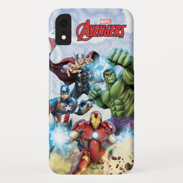 Avengers Classics | Avengers Prepared To Attack Case-Mate iPhone Case (Back)
