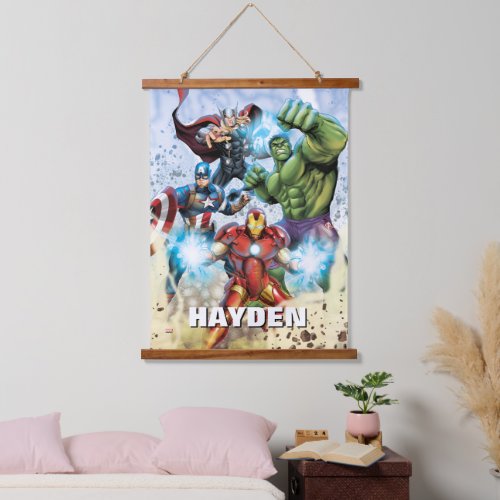 Avengers Classics  Avengers Prepared To Attack Hanging Tapestry