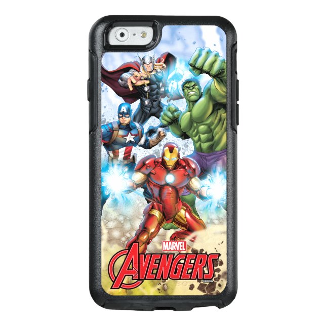Avengers Classics | Avengers Prepared To Attack Otterbox iPhone Case (Back)