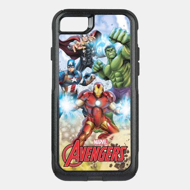 Avengers Classics | Avengers Prepared To Attack Otterbox iPhone Case (Back)
