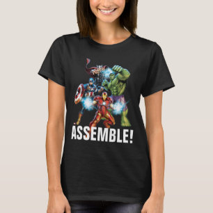 Avengers Classics Avengers Prepared To Attack T-Shirt