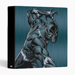 Avengers Classics   Black Panther Claw Attack 3 Ring Binder