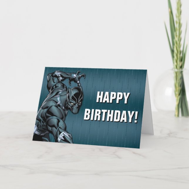 Avengers Classics | Black Panther Claw Attack Card (Front)