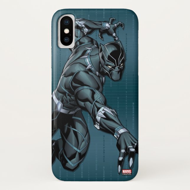 Avengers Classics | Black Panther Claw Attack Case-Mate iPhone Case (Back)