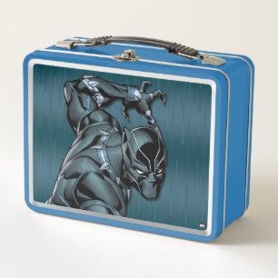 Avengers Classics Black Panther Claw Attack Metal Lunch Box