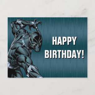 Avengers Classics Black Panther Claw Attack Postcard