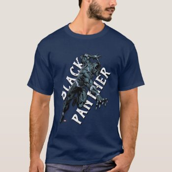 Avengers Classics | Black Panther Claw Attack T-shirt by avengersclassics at Zazzle