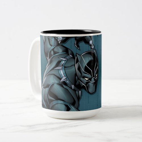 Avengers Classics  Black Panther Claw Attack Two_Tone Coffee Mug