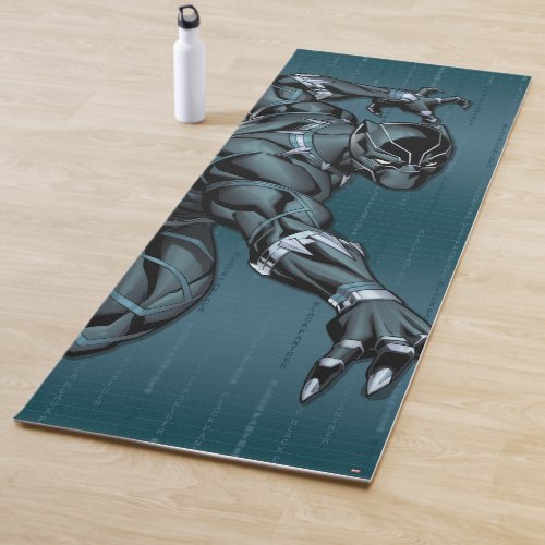 Avengers Classics  Black Panther Claw Attack Yoga Mat