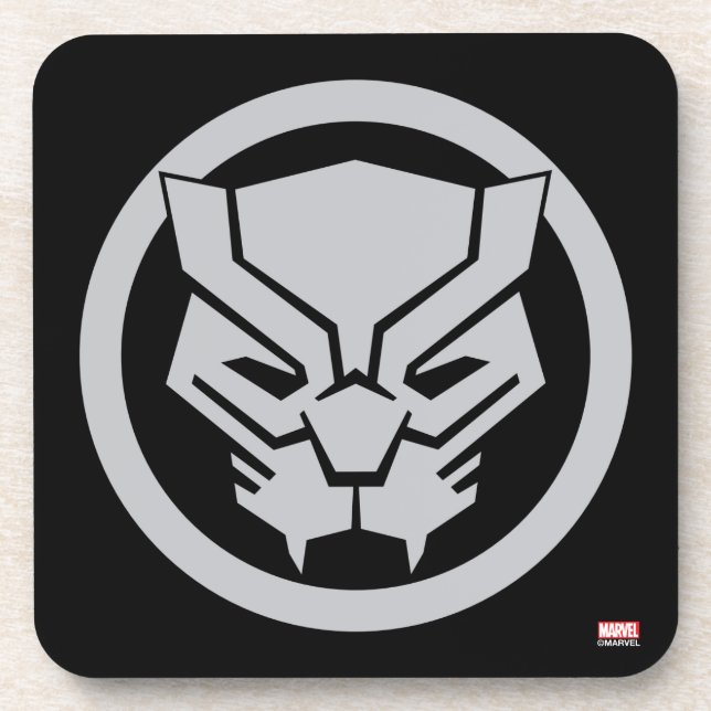 Avengers Classics | Black Panther Icon Beverage Coaster (Front)