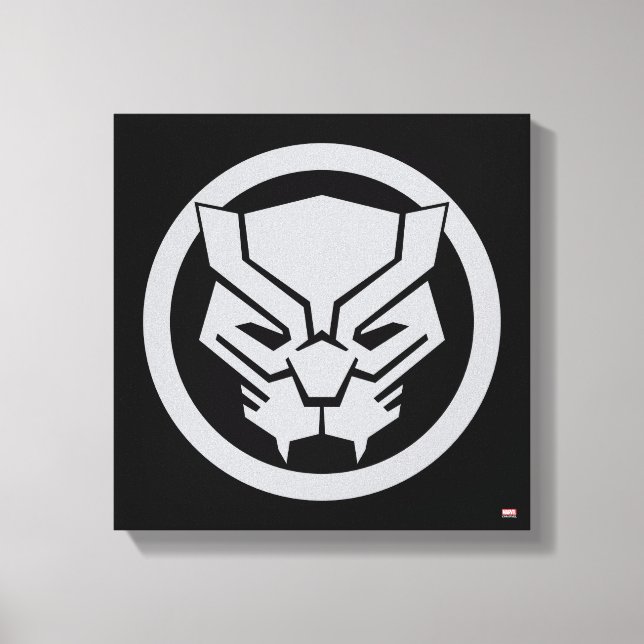 Avengers Classics | Black Panther Icon Canvas Print (Front)
