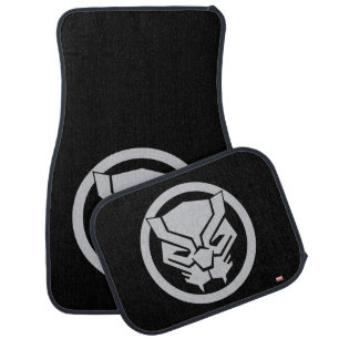 Avengers Classics   Black Panther Icon Car Floor Mat