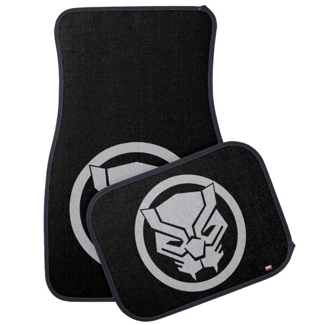 Avengers Classics | Black Panther Icon Car Floor Mat (Set)