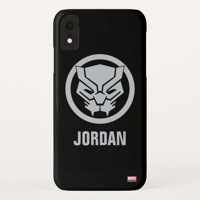 Avengers Classics | Black Panther Icon Case-Mate iPhone Case (Back)