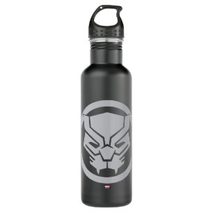Avengers Classics   Black Panther Icon Stainless Steel Water Bottle