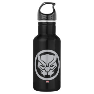 Avengers Classics   Black Panther Icon Stainless Steel Water Bottle