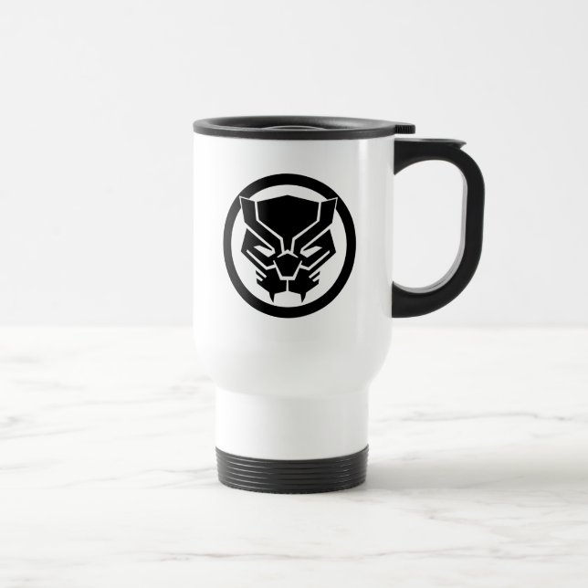 Avengers Classics | Black Panther Icon Travel Mug (Right)