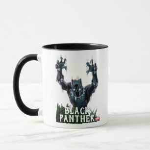 Avengers Classics   Black Panther In Tall Grass Mug