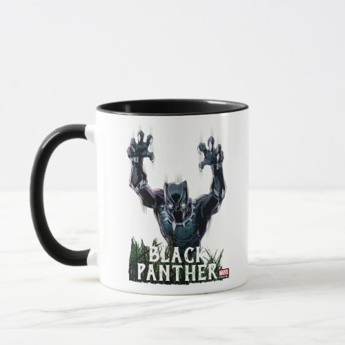 Avengers Classics  Black Panther In Tall Grass Mug