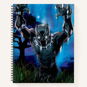 Avengers Classics Black Panther In Tall Grass Notebook