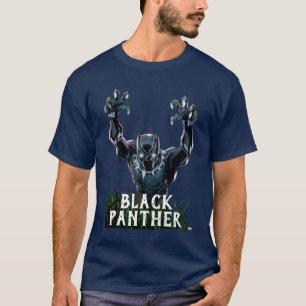 Avengers Classics   Black Panther In Tall Grass T-Shirt