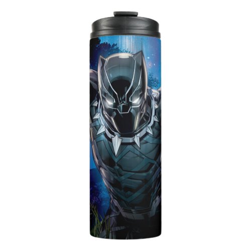 Avengers Classics  Black Panther In Tall Grass Thermal Tumbler