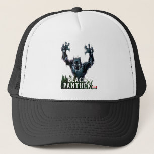 Avengers Classics Black Panther In Tall Grass Trucker Hat