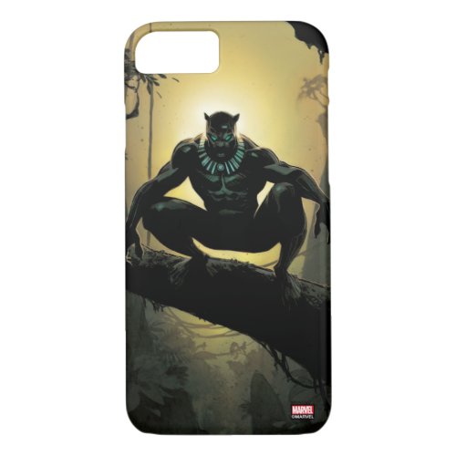 Avengers Classics  Black Panther In Tree iPhone 87 Case