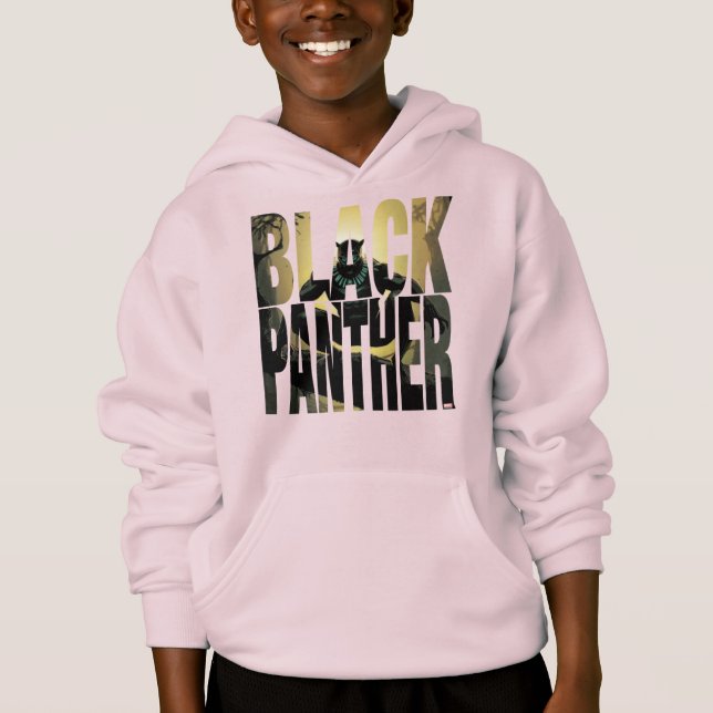 Avengers Classics | Black Panther In Tree Hoodie (Front)