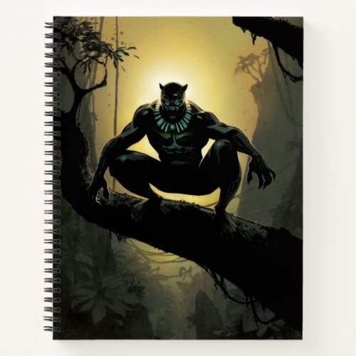 Avengers Classics  Black Panther In Tree Notebook